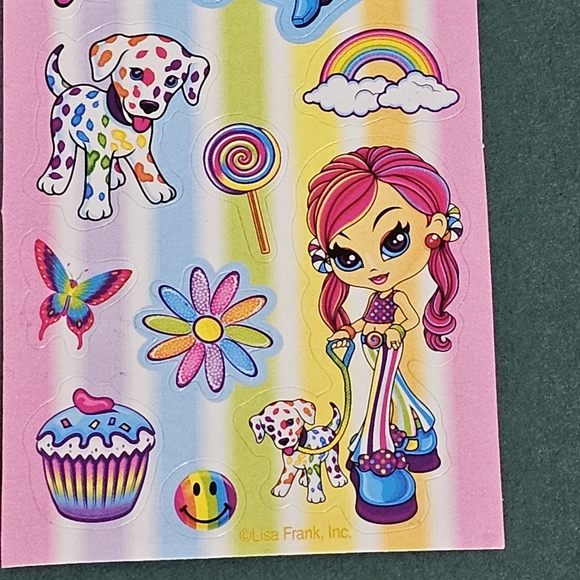 Lisa Frank Friends Forever Sticker Strip - 24 Stickers - Picture 10 of 12